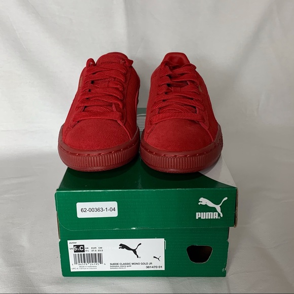 Puma Sneakers Classic Suede Unisex Size 7 Wmns - Picture 11 of 14